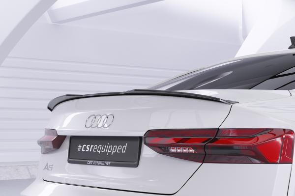 CSR Heckspoiler | Heckflügel mit ABE für Audi A5 (F5) Sportback HF859-L schwarz matt (Lackierung erforderlich)