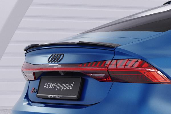 CSR Heckspoiler | Heckflügel mit ABE für Audi A7/S7/RS7 (C8) Sportback HF860-G Glossy schwarz glänzend (keine Lackierung erforderlich)