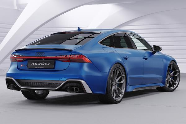 CSR Heckspoiler | Heckflügel mit ABE für Audi A7/S7/RS7 (C8) Sportback HF860-G Glossy schwarz glänzend (keine Lackierung erforderlich)