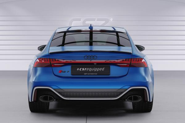 CSR Heckspoiler | Heckflügel mit ABE für Audi A7/S7/RS7 (C8) Sportback HF860-G Glossy schwarz glänzend (keine Lackierung erforderlich)