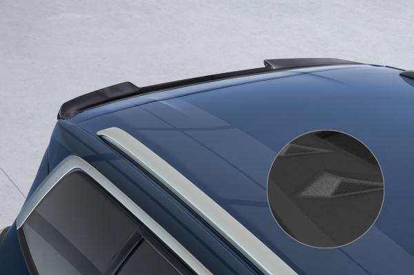 CSR Heckspoiler | Heckflügel mit ABE für Peugeot 5008 (2. Gen) HF865-S schwarz matt strukturiert (keine Lackierung erforderlich)