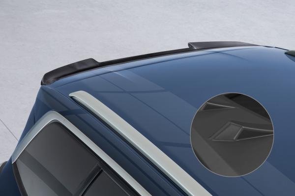 CSR Heckspoiler | Heckflügel mit ABE für Peugeot 5008 (2. Gen) HF865-L schwarz matt (Lackierung erforderlich)