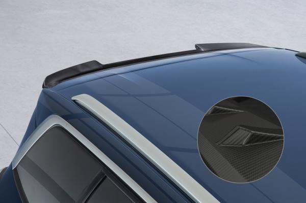 CSR Heckspoiler | Heckflügel mit ABE für Peugeot 5008 (2. Gen) HF865-M Carbon Look matt strukturiert (keine Lackierung erforderlich)