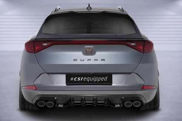 CSR Heckspoiler | Heckflügel mit ABE für Cupra Formentor HF866-S Strukturiert schwarz matt (keine Lackierung erforderlich)