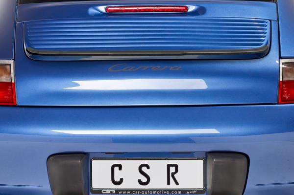 CSR Heckspoiler | Heckflügel mit ABE für Porsche 911/996 HF868-L Lackierung erforderlich (schwarz matt)