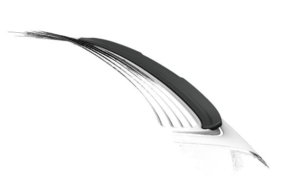 CSR Heckspoiler | Heckflügel mit ABE für Porsche 911/996 HF868-L Lackierung erforderlich (schwarz matt)