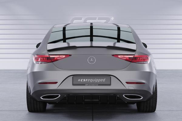 CSR Heckspoiler | Heckflügel mit ABE für Mercedes-Benz CLS (C257) HF874-C Carbon Look Hochglanz (keine Lackierung erforderlich)