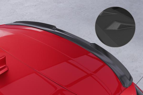 CSR Heckspoiler | Heckflügel mit ABE für Ford Focus MK4 Turnier HF877-S Strukturiert schwarz matt (keine Lackierung erforderlich)