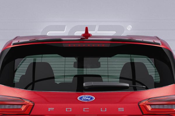 CSR Heckspoiler | Heckflügel mit ABE für Ford Focus MK4 Turnier HF877-M Carbon Look matt strukturiert (keine Lackierung erforderlich)