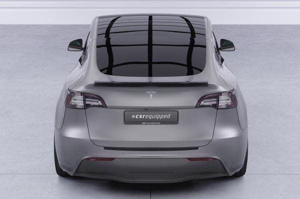 CSR Heckspoiler | Heckflügel mit ABE für Tesla Model Y HF878-L Lackierung erforderlich (schwarz matt)