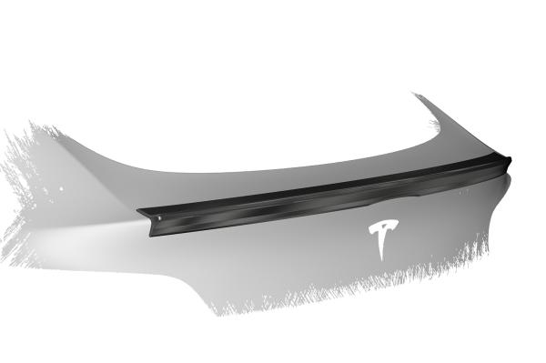CSR Heckspoiler | Heckflügel mit ABE für Tesla Model Y HF878-L Lackierung erforderlich (schwarz matt)