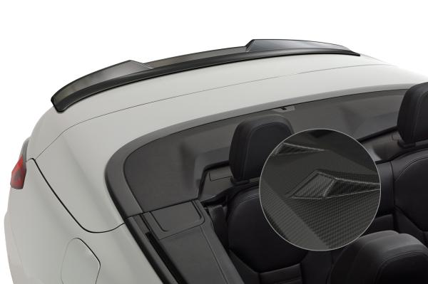 CSR Heckspoiler | Heckflügel mit ABE für BMW 4er G23 Cabrio HF879-M Carbon Look matt strukturiert (keine Lackierung erforderlich)