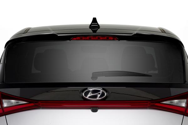 CSR Heckspoiler | Heckflügel mit ABE für Hyundai I20 (BC3) HF883-L schwarz matt (Lackierung erforderlich)