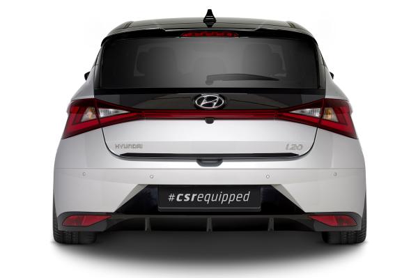 CSR Heckspoiler | Heckflügel mit ABE für Hyundai I20 (BC3) HF883-L schwarz matt (Lackierung erforderlich)