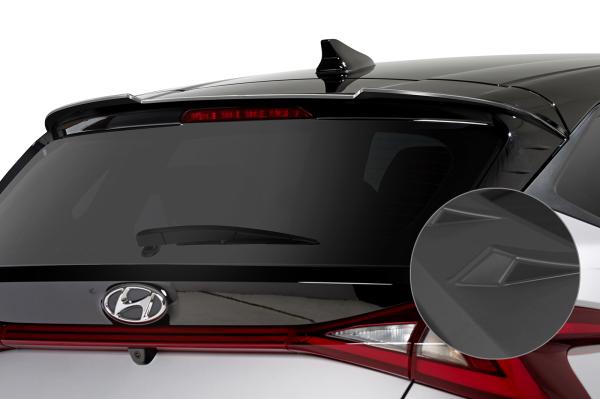 CSR Heckspoiler | Heckflügel mit ABE für Hyundai I20 (BC3) HF883-L schwarz matt (Lackierung erforderlich)