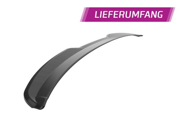 CSR Heckspoiler | Heckflügel mit ABE für Skoda Fabia 3 HF884-G Glossy schwarz Hochglanz (keine Lackierung erforderlich)