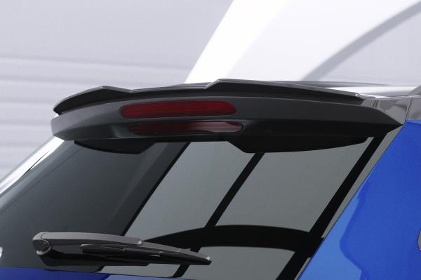 CSR Heckspoiler | Heckflügel mit ABE fürSkoda Fabia 3 Combi HF885-S schwarz matt strukturiert (keine Lackierung erforderlich)