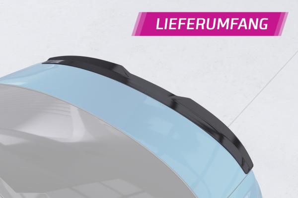 CSR Heckspoiler | Heckflügel mit ABE für Audi A3 8Y Limousine HF888-L schwarz matt (Lackierung erforderlich)