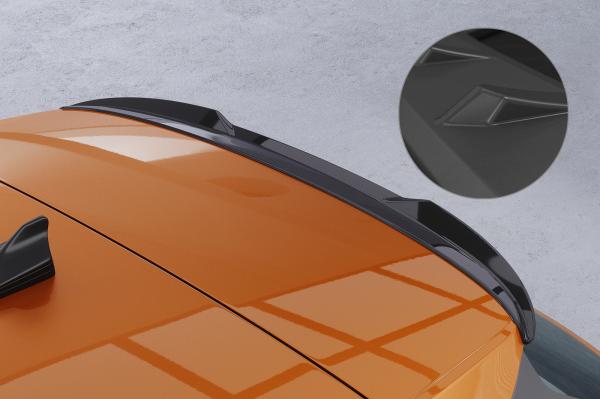 CSR Heckspoiler | Heckflügel mit ABE für Skoda Octavia 4 Combi HF889-L schwarz matt (Lackierung erforderlich)