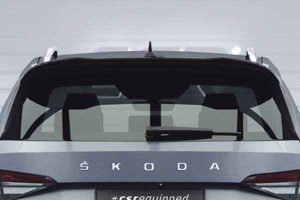 CSR Heckspoiler | Heckflügel mit ABE für Skoda Kodiaq HF892-L schwarz matt (Lackierung erforderlich)