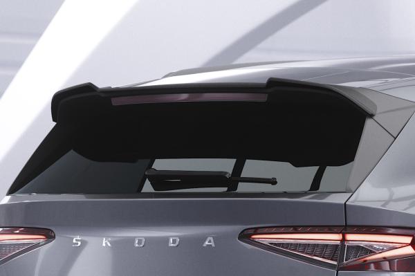 CSR Heckspoiler | Heckflügel mit ABE für Skoda Enyaq iV HF893-G Glossy schwarz Hochglanz (keine Lackierung erforderlich)