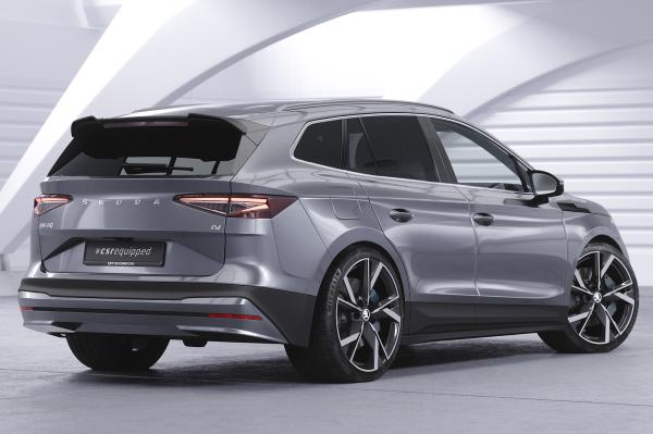 CSR Heckspoiler | Heckflügel mit ABE für Skoda Enyaq iV HF893-G Glossy schwarz Hochglanz (keine Lackierung erforderlich)