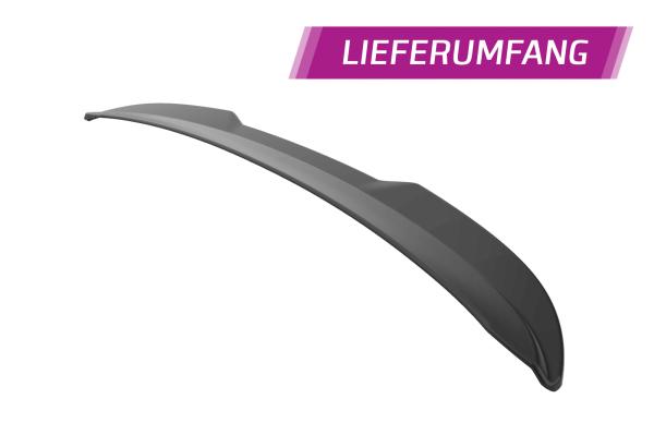 CSR Heckspoiler | Heckflügel mit ABE für Skoda Scala HF895-G Glossy schwarz Hochglanz (keine Lackierung erforderlich)