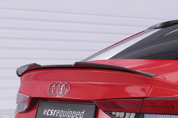 CSR Heckspoiler | Heckflügel mit ABE für Audi A3 8V Limousine HF900-G Glossy schwarz Hochglanz (keine Lackierung erforderlich)
