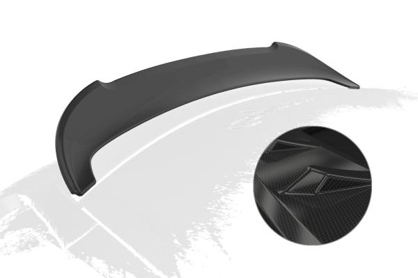 CSR Heckspoiler | Heckflügel mit ABE für Porsche Cayman 987c HF901-C Carbon Look glänzend (keine Lackierung erforderlich)