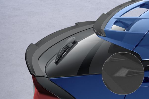 CSR Heckspoiler | Heckflügel mit ABE für Toyota C-HR HF903-S schwarz matt strukturiert (keine Lackierung erforderlich)