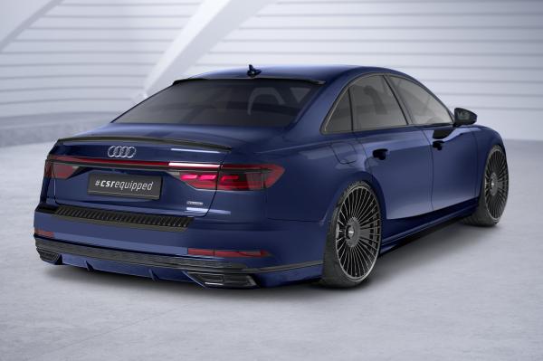 CSR Heckspoiler | Heckflügel mit ABE für Audi A8 (D5) HF905-S schwarz matt strukturiert (keine Lackierung erforderlich)