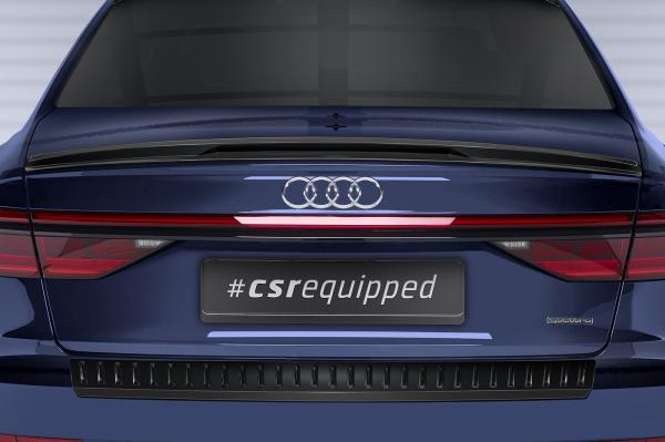 CSR Heckspoiler | Heckflügel mit ABE für Audi A8 (D5) HF905-S schwarz matt strukturiert (keine Lackierung erforderlich)
