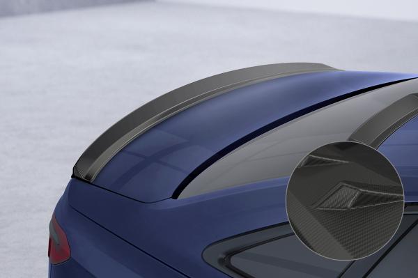 CSR Heckspoiler | Heckflügel mit ABE für Audi A8 (D5) HF905-M Carbon Look matt strukturiert (keine Lackierung erforderlich)