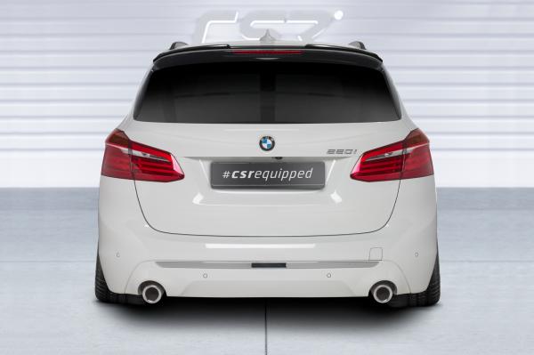 CSR Heckspoiler | Heckflügel mit ABE für BMW 2er (F45) Active Tourer HF907-L schwarz matt (Lackierung erforderlich)