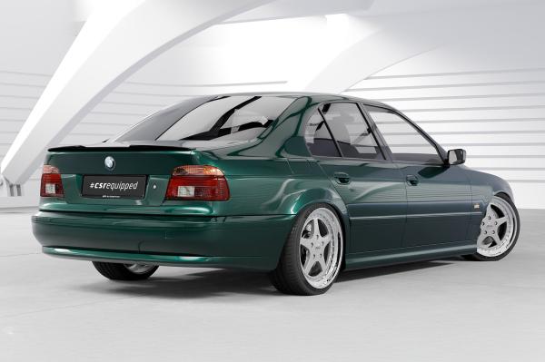 CSR Heckspoiler | Heckflügel mit ABE für BMW 5er E39 Limousine HF913-L schwarz matt (Lackierung erforderlich)