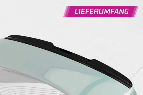 CSR Heckspoiler | Heckflügel mit ABE für BMW 5er E39 Limousine HF913-L schwarz matt (Lackierung erforderlich)