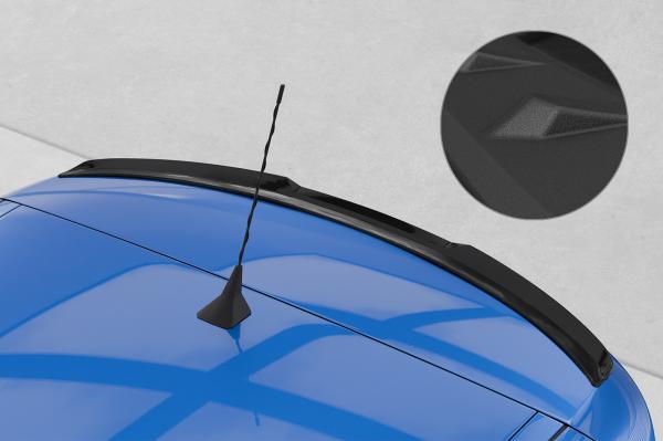 CSR Heckspoiler | Heckflügel mit ABE für Renault Zoe HF915-S Strukturiert schwarz matt (keine Lackierung erforderlich)