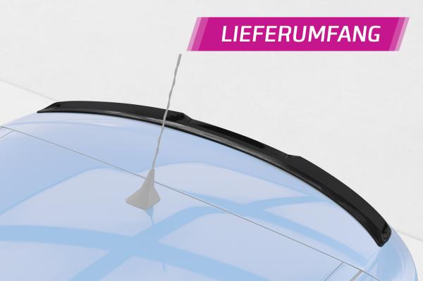 CSR Heckspoiler | Heckflügel mit ABE für Renault Zoe HF915-M Carbon Look matt strukturiert (keine Lackierung erforderlich)