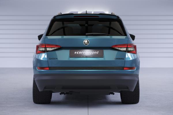 CSR Heckspoiler | Heckflügel mit ABE für Skoda Kodiaq HF916-L schwarz matt (Lackierung erforderlich)