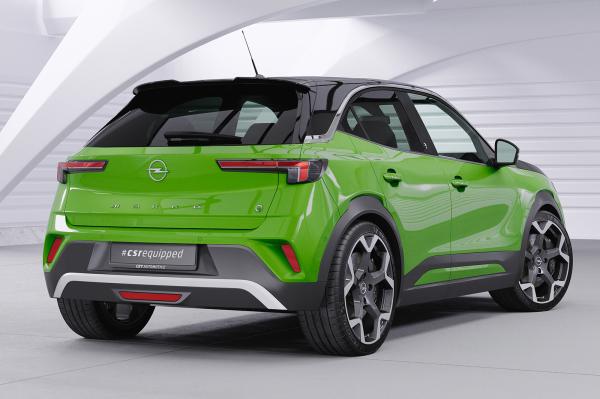 CSR Heckspoiler | Heckflügel mit ABE für Opel Mokka B HF917-M Carbon Look matt strukturiert (keine Lackierung erforderlich)