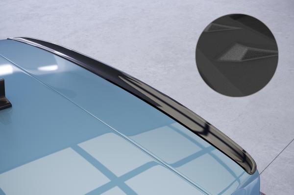 CSR Heckspoiler | Heckflügel mit ABE für VW Golf 7 (Typ AU) HF919-S Strukturiert schwarz matt (keine Lackierung erforderlich)
