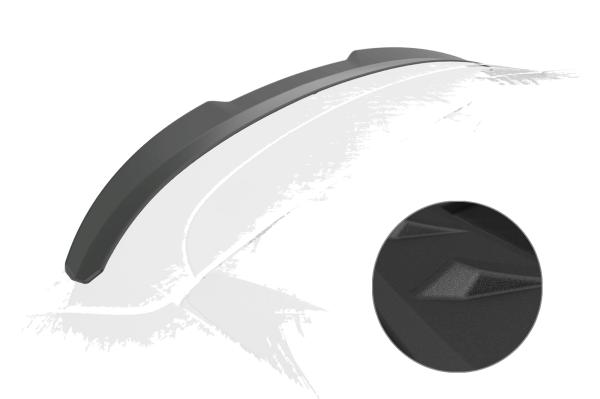 CSR Heckspoiler | Heckflügel mit ABE für Mazda 6 (Typ GJ/GL) Kombi HF921-S Strukturiert schwarz matt (keine Lackierung erforderlich)