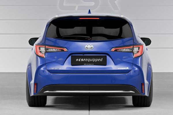 CSR Heckspoiler | Heckflügel mit ABE für Toyota Corolla (E210) Touring Sports HF923-S Strukturiert schwarz matt (keine Lackierung erforderlich)