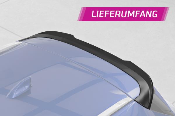 CSR Heckspoiler | Heckflügel mit ABE für Toyota Corolla (E210) Touring Sports HF923-S Strukturiert schwarz matt (keine Lackierung erforderlich)