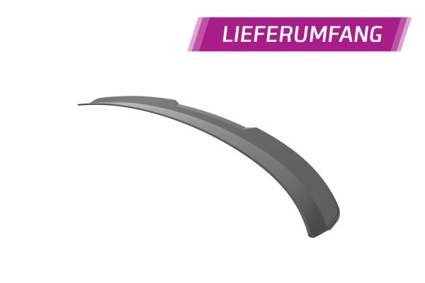 CSR Heckspoiler | Heckflügel mit ABE für BMW 4er / i4 G26 Gran Coupe HF926-L schwarz matt (Lackierung erforderlich)