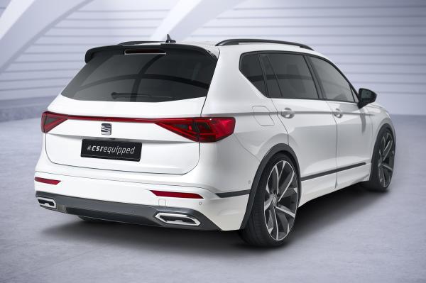 CSR Heckspoiler | Heckflügel mit ABE für Seat Tarraco FR HF927-M Carbon Look matt strukturiert (keine Lackierung erforderlich)