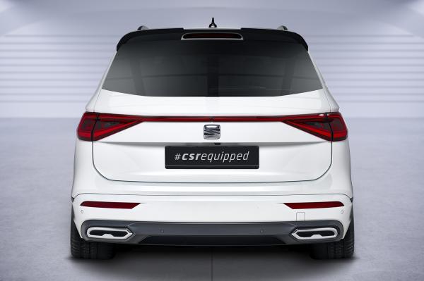 CSR Heckspoiler | Heckflügel mit ABE für Seat Tarraco FR HF927-M Carbon Look matt strukturiert (keine Lackierung erforderlich)