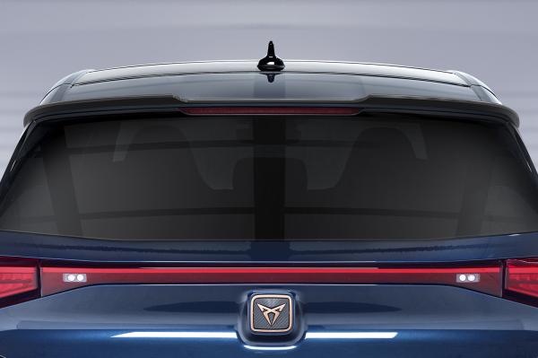 CSR Heckspoiler | Heckflügel mit ABE für Cupra Born HF928-S schwarz matt strukturiert (keine Lackierung erforderlich)