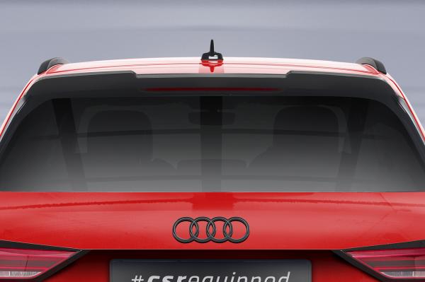 CSR Heckspoiler | Heckflügel mit ABE für Audi Q3 F3 HF930-S Strukturiert schwarz matt (keine Lackierung erforderlich)