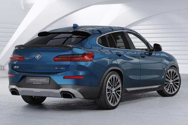 CSR Heckspoiler | Heckflügel mit ABE für BMW X4 G02 HF932-L schwarz matt (Lackierung erforderlich)